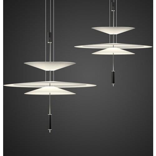 Modern minimalist creative flying saucer decoration pendant lamp restaurant hanging light bedroom living room LED hanging light