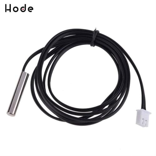 Waterproof Digital Temperature Sensor Probe 1m NTC Thermistor Thermal Cable 10 K