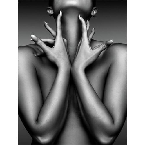 Yumeart DIY 5D Diamond Painting Nude Woman Fine Art Home Decor Full Square Drill Diamond Embroidery Portrait Cross Stitch Kits