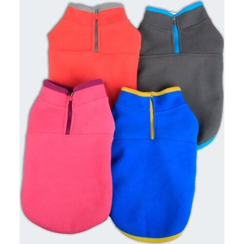 Clothes For Small Dogs Spring Autumn Warm Fleece Puppy Cats Vest Costume Apparel Chihuahua Clothing French Bulldog Jacket Coats