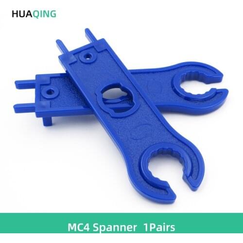 1Pair 2Pieces Wrench Tool Connector Spanner Solar Spanner