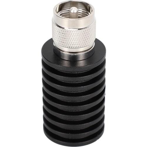 1 Pcs RF Coaxial 25W U Style UHF PL259 M Male Connector 50 Ohm DC-1GHz Dummy Load Plug