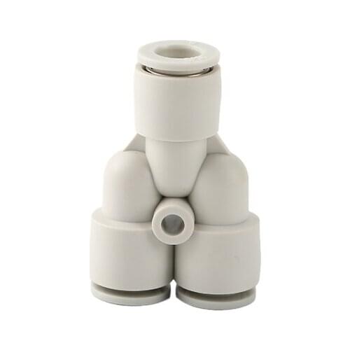 10 PCS Suitable for SMC equal-diameter tee joint KQ2U/KB2U 06-00 pneumatic joint air tube quick change joint hydraulic drawbar Q