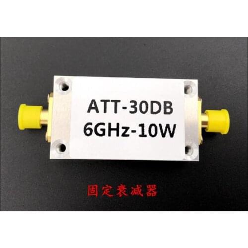 10W 30DB Fixed Attenuator Used with Power Meter Spectrum Analyzer