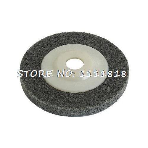 16.5mm Inner Diameter Fiber Polishing Wheel Abrasive Discs Gray White