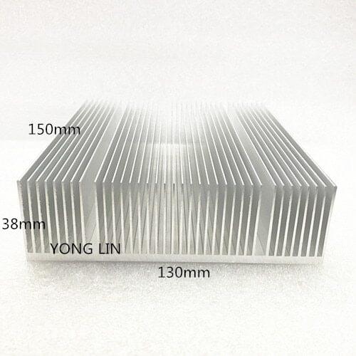 2pcs Heatsink aluminum/130*38-150 led heatsink/heat sinks/ Multifunction fins