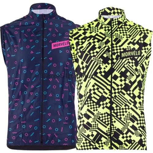 2021 Morvelo Mens Super LIGHTWEIGHT GILET Summer Cycling jersey sporting Racing Sleeveless Mtb Bike Wear Maillot Ropa