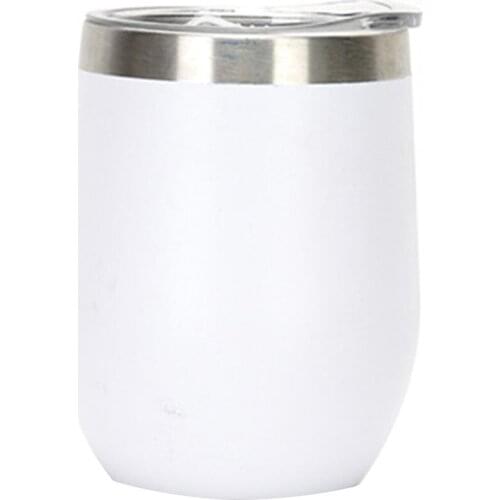 Stainless Steel Double-layer U-shaped Eggshell Thermos Cup Breakfast Cup Starry Sky Leakproof Coffee Mug Water Bottles