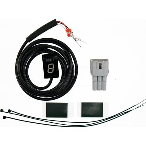 Motorcycle LCD Electronics 6 Speed 1 - 6 Level Gear Indicator Digital Gear Meter For Suzuki Boulevard C109T M109R M109R2 C109R