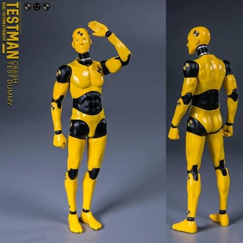 DAMTOYS DPS02 1/12 DPS02 Testman Crash Test Dummy 6" Action Toy Doll