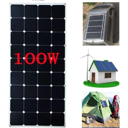Super power panel solar flexible Sunpower，23% charging efficiency，32pcs cell