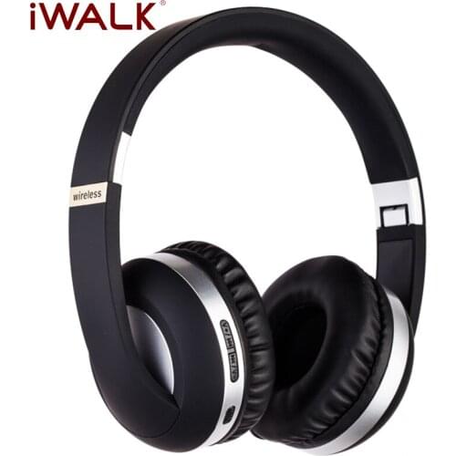 IWALK Bluetooth 5.0 earphone New Tide Portable Gaming USB Wireless Headset support TF card Waterproof Hifi Earphones Men Women