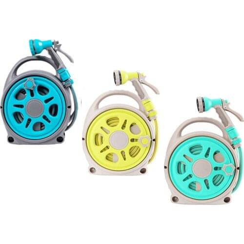 Automatic pipe coiler 10m retractable garden hose pipe coiler water outdoor spray garage tool car cleaning tool