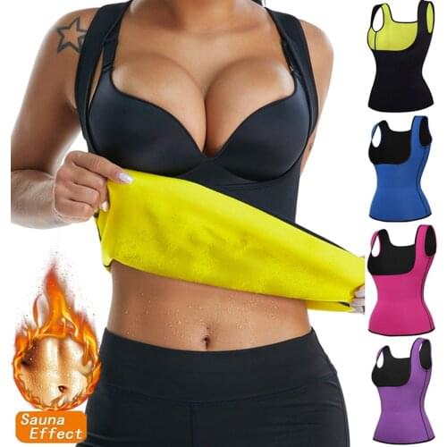 Neoprene Tops Women Faja Waist Trainer Body Shaper Shapewear Sweat Slimming Belt Tummy Shaper Shaper Girdle Waist Cincher