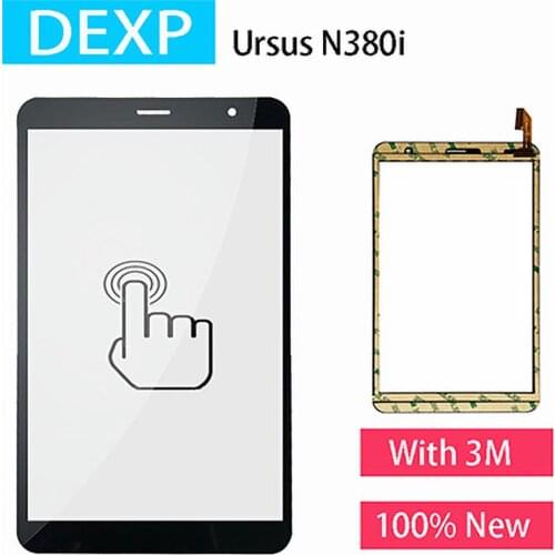 New For 8'' inch Touch Screen For Dexp Ursus N380i 3G LTE Tablet Touch Screen Panel Digitizer Sensor
