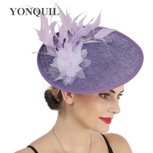 Derby Party Wedding Fascinator Ladies Light Hat Hair Pin Bride Elegant Millinery Cap Fashion Headwear Headband Hair Accessories