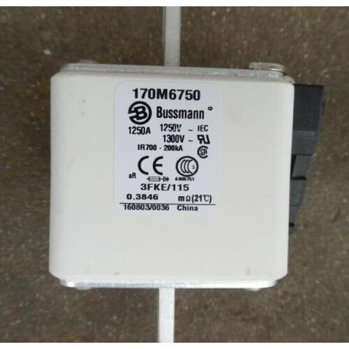 Fuses: 170M6747 900A 1250V / 170M6748 1000A 1250V (3FKE/115) aR