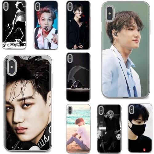 Silicone Phone Skin Case For iPhone iPod Touch 11 12 Pro 4 4S 5 5S SE 5C 6 6S 7 8 X XR XS Plus Max 2020 Kai Kim Jong In Exo Kpop