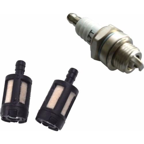 Chainsaw Fuel Filter Spark Plug Fit Husqvarna 136 137 141 142 235 236 240