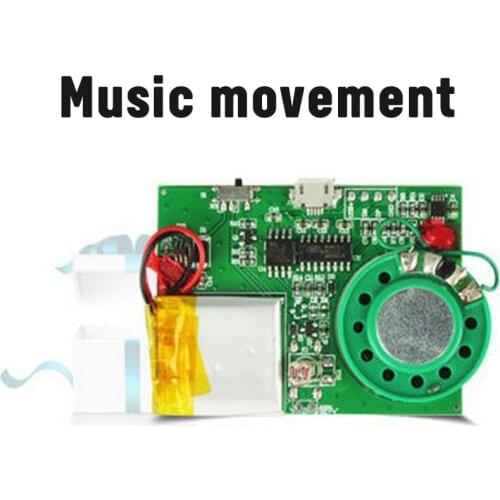 USB Music Sound Voice Recordable Module Chip for DIY Musical Greeting Card Gifts