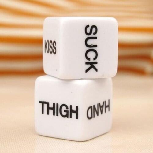 1/2PCS Erotic Toy Sex Dice Romance Love Humour Party Gambling Adult Games Sex Toys Erotic Craps Pipe For Couples