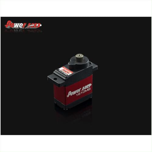 1pcs Power HD Micro Digital Servo 3.9kg/15.8g HD-1810MG with Aluminum Case for Flybarless 450 Helicopter