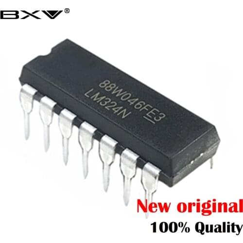 20PCS/LOT UA741 LM324 LM393 LM339 NE555 LM358 DIP LM358N LM324N LM339N LM393N NE555P UA741CN Amplifier Circuit new IC