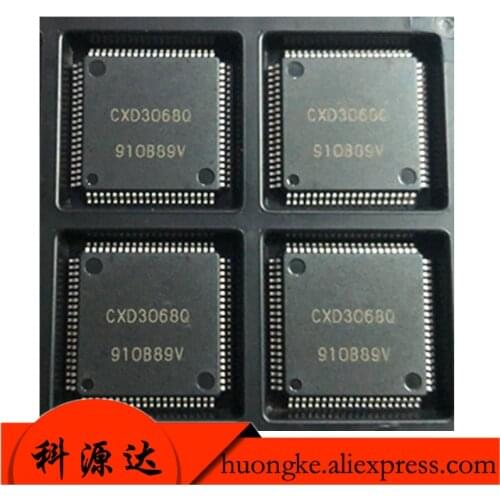 5pcs/lot CXD3068Q D3068 TQFP80 CD Digital Signal Processor with Built-in Digital Servo in stock