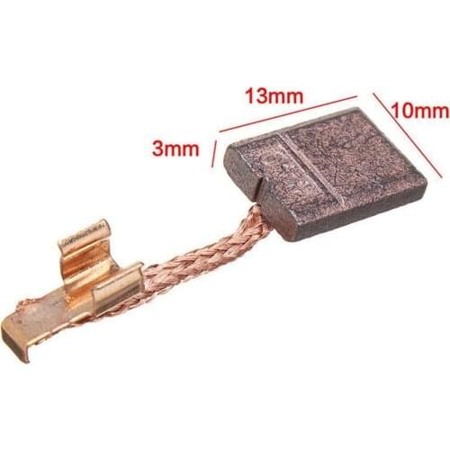 8PCS Motor Carbon Brushes Electric Pull Electric Drill 13x10x3mm BHP458 CB-440 18V Brush BHP454 For MAKITA BDF452