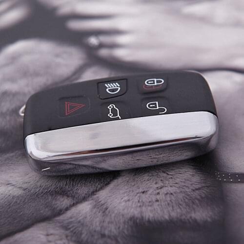Smart Key Case Fob Shell 5 Buttons Fit For Land Rover Range Rover Evoque sport LR4