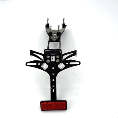 CNC Aluminum Motorcycle Adjustable License Plate Holder Bracket Support For Ducati 899 Ducati 1199 Ducati 1299 2012-2016