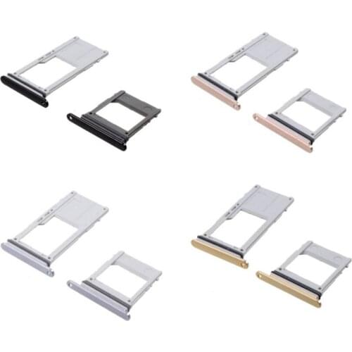 For Samung galaxy A8 (2018) A530 Micro SD SIM Card Slot Tray Holder Socket Adapter Repair Part