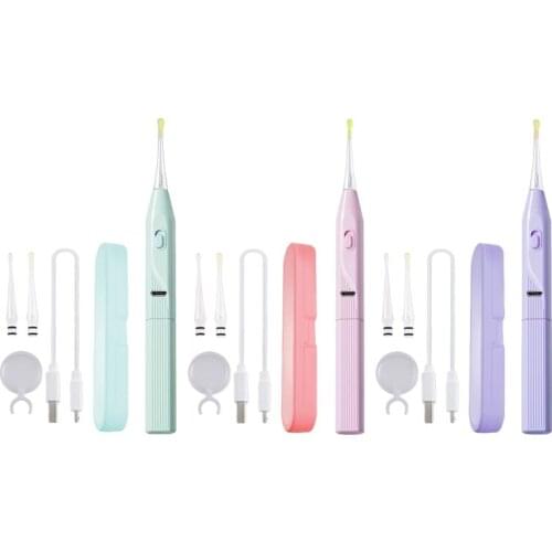 Electric Safety Painless Ear Cleaning Tool for Adults Kids Vacuum Earwax Remover with LED Light Ear Wax Removal Cleaner