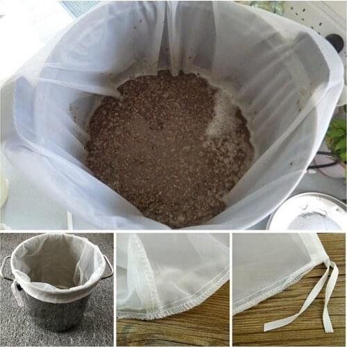 Beer Home Brew Brewing Filter Bag Brew Bag With Multi Size For All Grain Home Beer Brewer Malt Brewing, Boiled, Ground, Straine