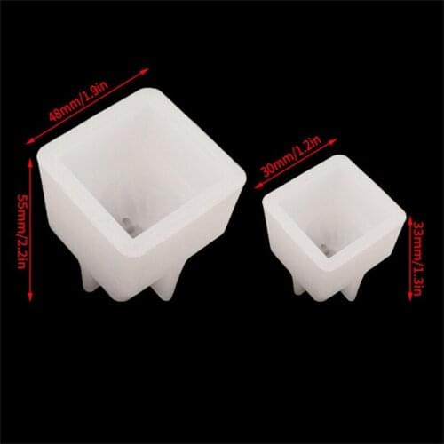 Crystal Epoxy Resin Mold Dragon Head Jade Seal Sculpture Silicone Mould DIY Crafts Home Decoration Casting Making Tools