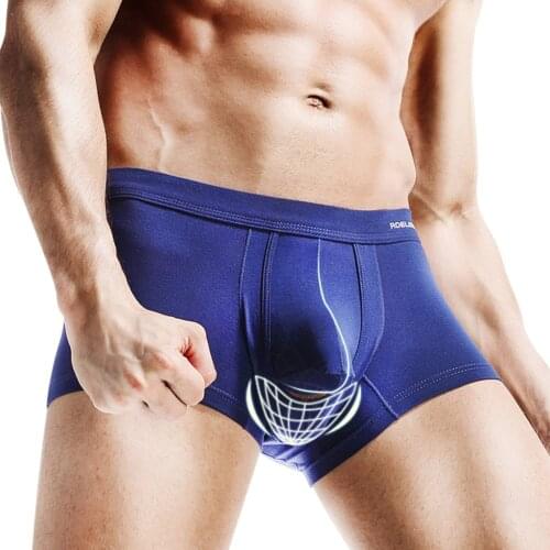 Men Underwear Boxer Bulge Pouch Underpants White Shorts Boxer Sexy Boxershorts Man Breathable Men Underwear cueca masculina