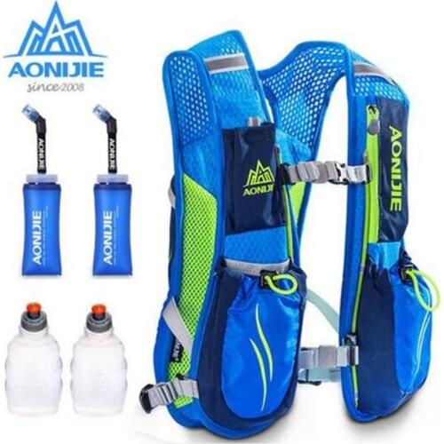 2018 NEW AONIJIE E885 Men Women Running Backpack Outdoor Sports Trail Racing Hiking Marathon Fitness Hydration Vest Pack 2L Bag