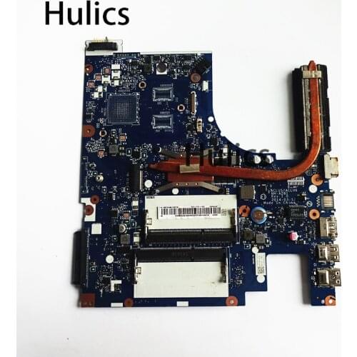 Hulics Original mainboard For Lenovo G50-45 laptop motherboard ACLU5/ACLU6 NM-A281 with AMD CPU heatsink