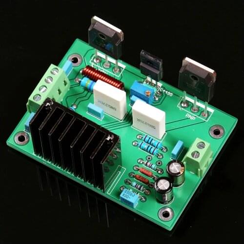 KYYSLB DC25-55v*2 150w UPC1342V Mono HiFi Amplifier Board C2922/A1216 Home Audio Amplifier Board NJW0302G/NJW0281G 108dB