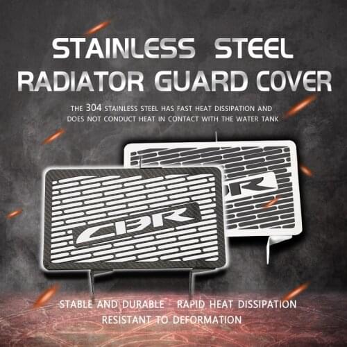 Silver Motorcycle Accessories Radiator Guard Protector Grille Grill Cover For CBR 250 R /250R CBR250 R CBR250R 2010-2014 12 13