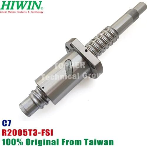 Taiwan HIWIN 2005 FSI C7 Ball Schraube 600mm 500mm Professionelle ende bearbeitung Hoher Präzision cnc kit