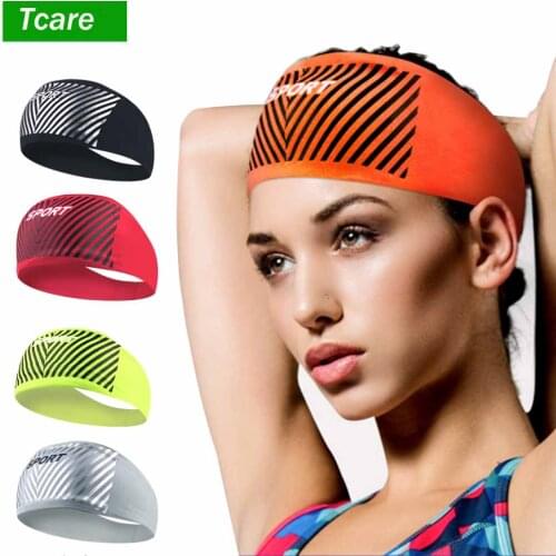 Tcare 1Pcs Women Headband Sports Headband for Working Out Running Crossfit Dominating Competition-Performance Stretch Moisture