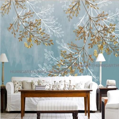 High quality hand painted flowers large mural oil painting decorative wall art TV wall restaurant lobby sofa background wall