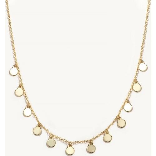 Aide 925 Sterling Silver Necklaces For Women 2021 18k Gold Star Choker Diamond Clavicle Chain Gift Jewelry Necklace Collars CZ