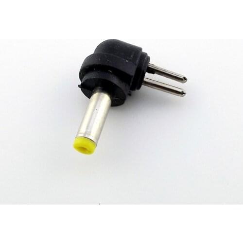 2x Universal AC DC 2 Pin Plug Charger Tip Power Adapter for Notebook Laptop 90 Degree Right Angled