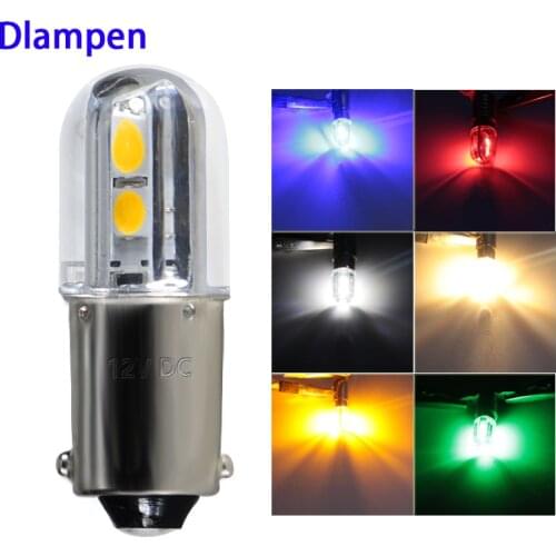 Ampoule Ba9s T4W 6v 12v 24v 36v 48v mini LED bulb Lights Interior Clearance Parking Number Plate Backup Indicator Daytime lamp