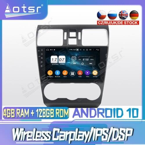Android10 PX6 128G For SUBARU WRX/XV 2015-2016 Car DVD GPS Navigation Auto Radio Stereo Video Multimedia Player HeadUnit 2din