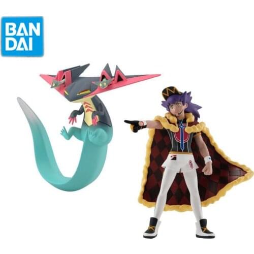 Bandai Scale World Pokemon Anime Figures PVC Leon Dragapult Action Figure Collections Model Doll Kids Toys Gifts for Children