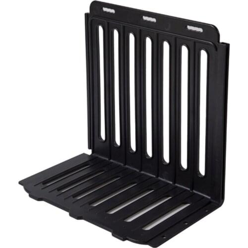 Black Plastic L Dividers Supermarket Vegetable Fruit Shelf Divider Rail Fence