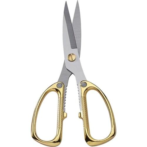 Stainless Steel Household Scissors China Traditional Hand Tool Shear Kitchen Scissors DIY Household Fabric Cut